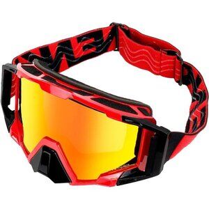 Motocross Goggles With Nose Guard Anti Fog Dirt Bike ATV Off Road Adult
